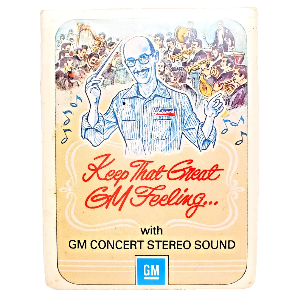 Keep That Great GM Feeling 1978 8-Track 1155334 Stereo Cartridge 8 Track Tape